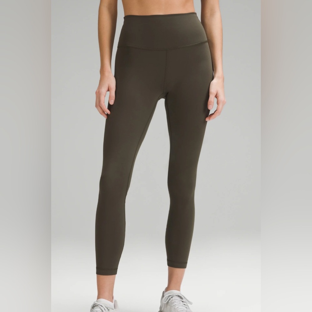 Olive green lululemon leggings